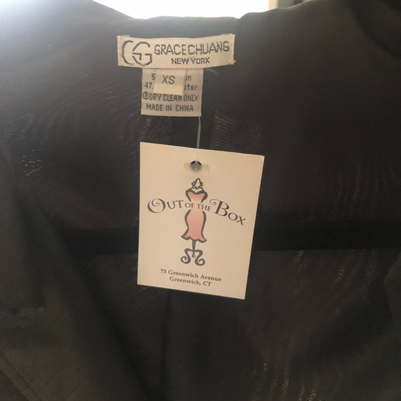 Grace Chaing Rhinestone Button Jacket - Picture 2 of 3